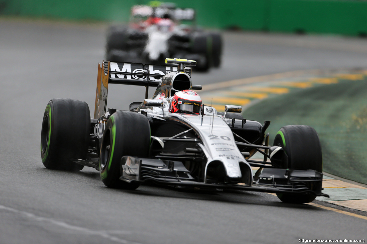 GP AUSTRALIA, 15.03.2014- Qualifiche, Kevin Magnussen (DEN) McLaren Mercedes MP4-29