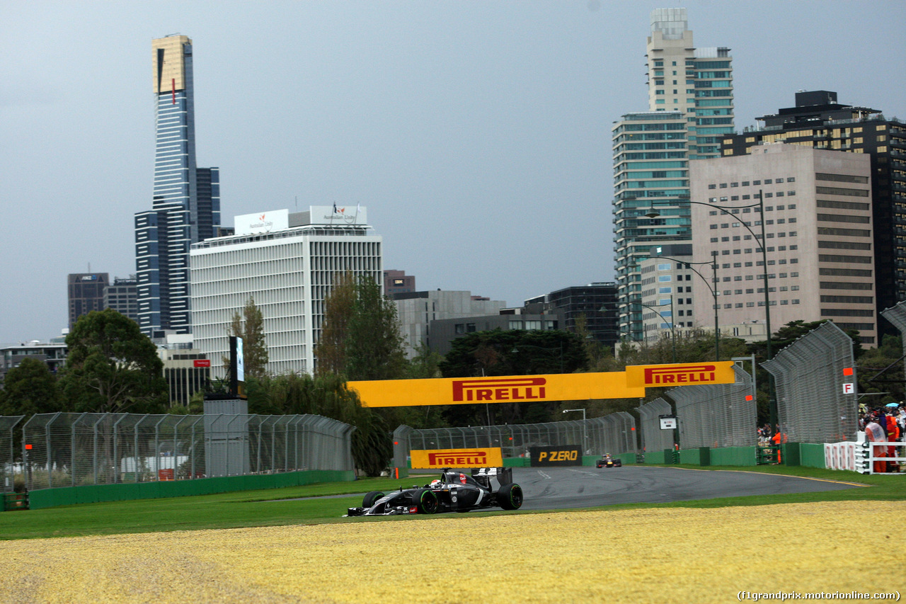 GP AUSTRALIA, 15.03.2014- Qualifiche, Adrian Sutil (GER) Sauber F1 Team C33