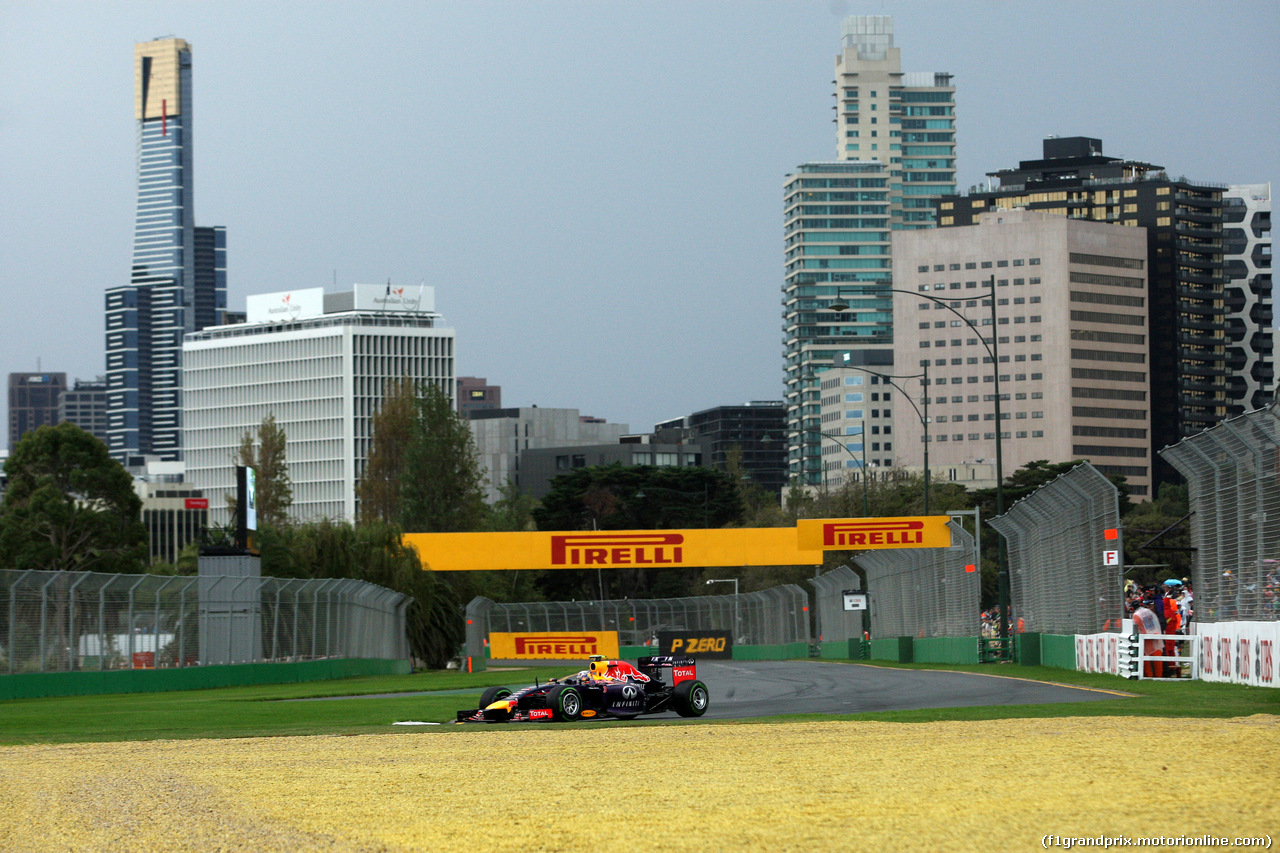 GP AUSTRALIA, 15.03.2014- Qualifiche, Daniel Ricciardo (AUS) Red Bull Racing RB10