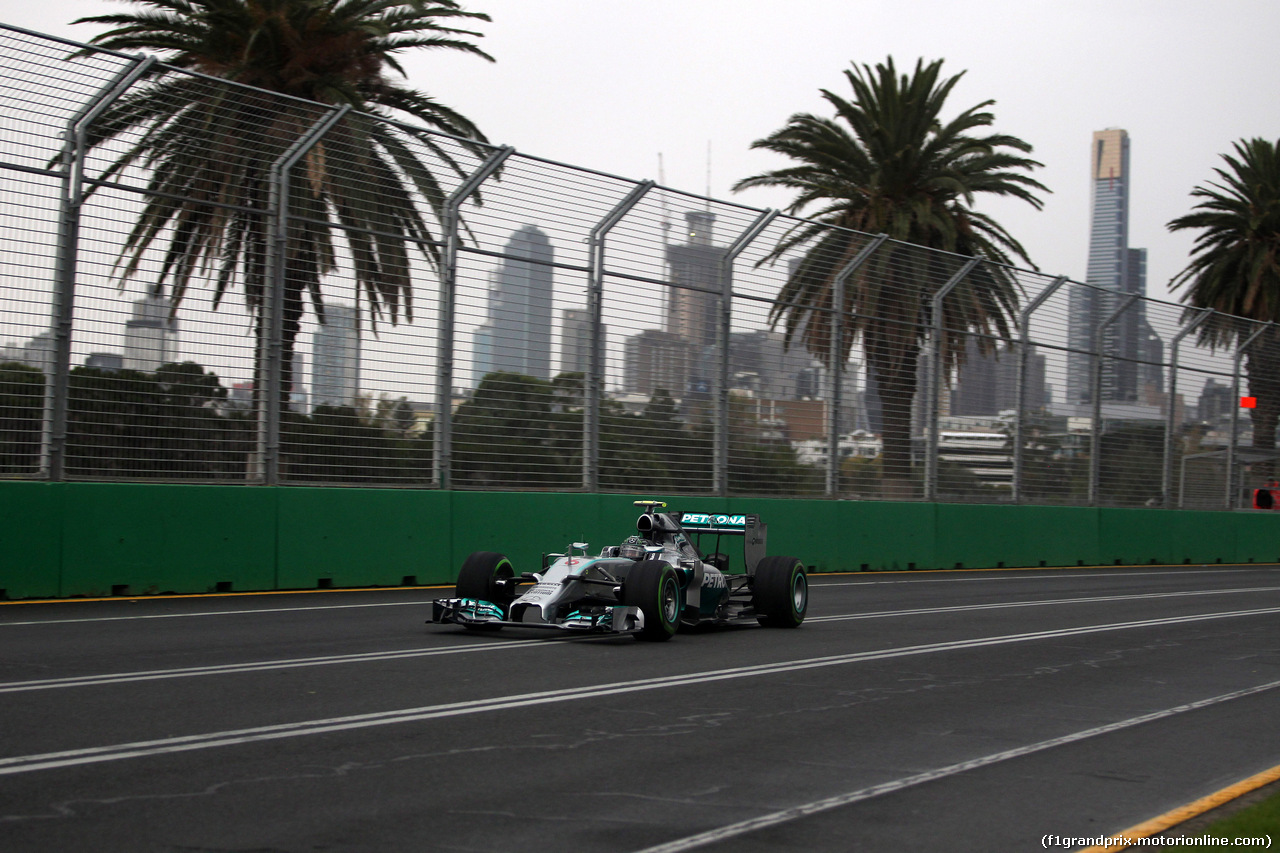 GP AUSTRALIA, 15.03.2014- Qualifiche, Lewis Hamilton (GBR) Mercedes AMG F1 W05