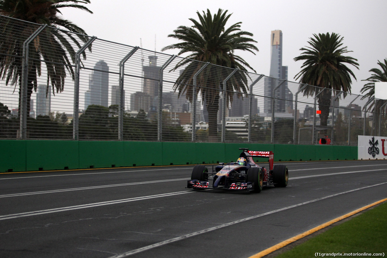 GP AUSTRALIA, 15.03.2014- Qualifiche, Jean-Eric Vergne (FRA) Scuderia Toro Rosso STR9