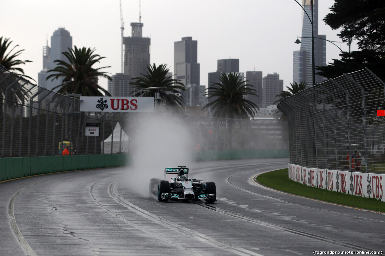 GP AUSTRALIA, 15.03.2014- Qualifiche, Nico Rosberg (GER) Mercedes AMG F1 W05