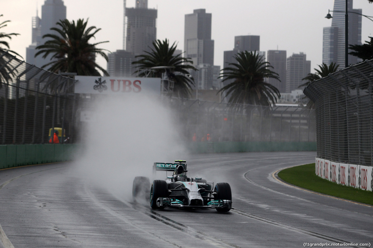 GP AUSTRALIA, 15.03.2014- Qualifiche, Nico Rosberg (GER) Mercedes AMG F1 W05