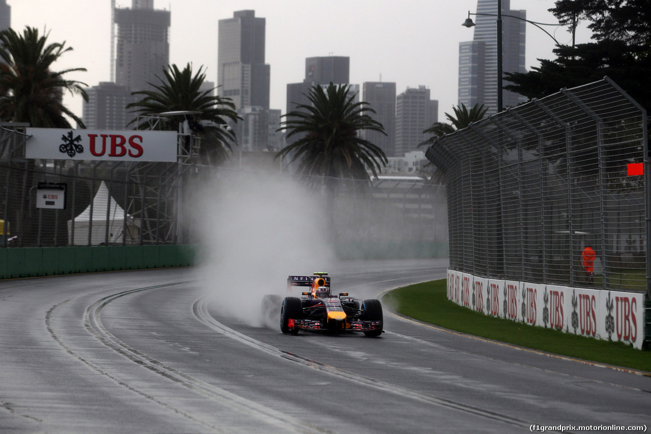 GP AUSTRALIA, 15.03.2014- Qualifiche, Daniel Ricciardo (AUS) Red Bull Racing RB10