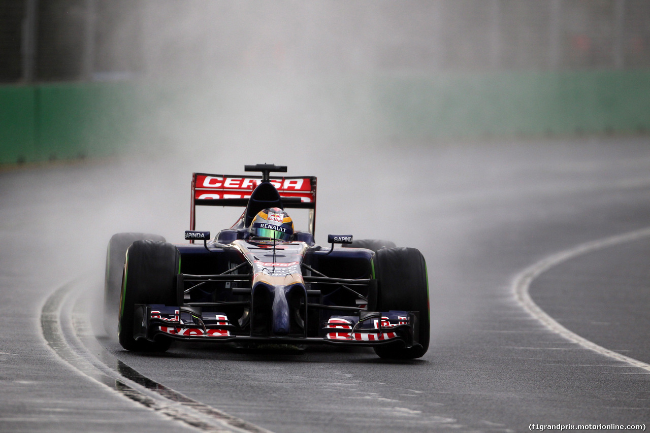 GP AUSTRALIA, 15.03.2014- Qualifiche, Jean-Eric Vergne (FRA) Scuderia Toro Rosso STR9