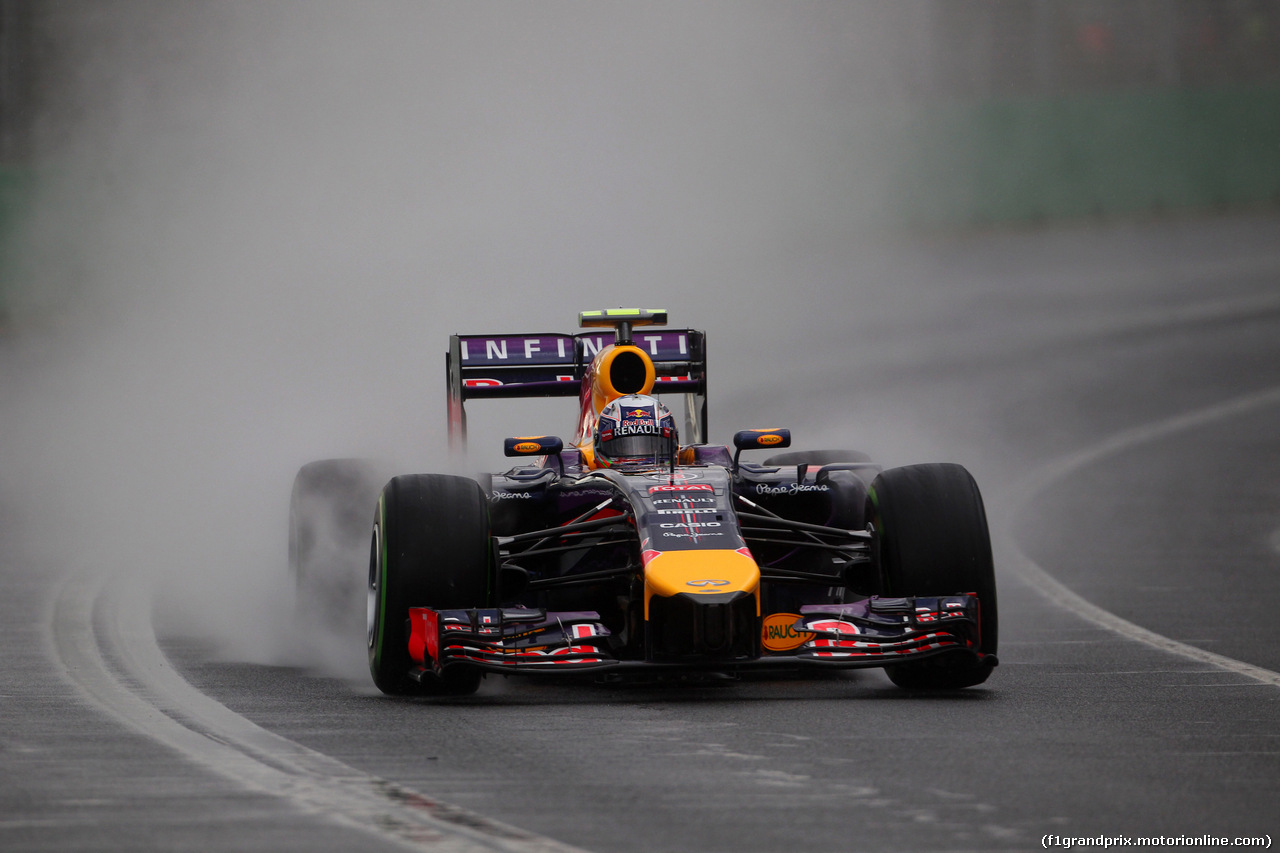 GP AUSTRALIA, 15.03.2014- Qualifiche, Daniel Ricciardo (AUS) Red Bull Racing RB10