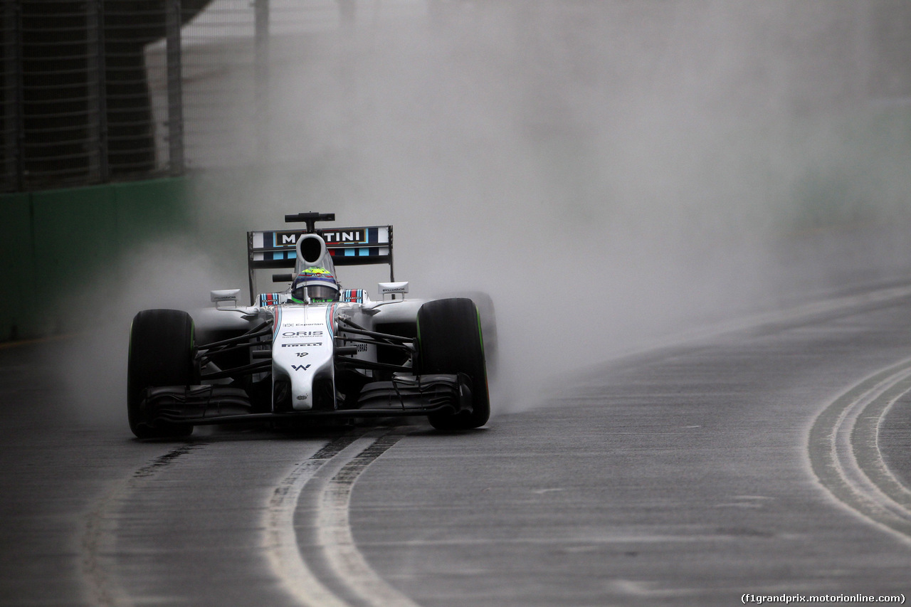 GP AUSTRALIA, 15.03.2014- Qualifiche, Felipe Massa (BRA) Williams F1 Team FW36