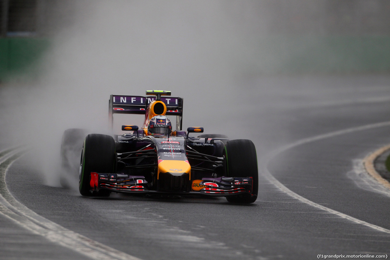 GP AUSTRALIA, 15.03.2014- Qualifiche, Daniel Ricciardo (AUS) Red Bull Racing RB10