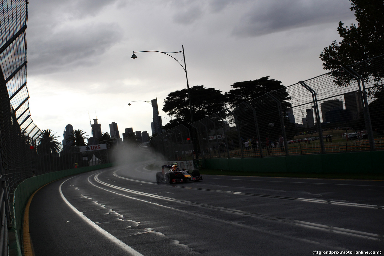 GP AUSTRALIA, 15.03.2014- Qualifiche, Daniel Ricciardo (AUS) Red Bull Racing RB10