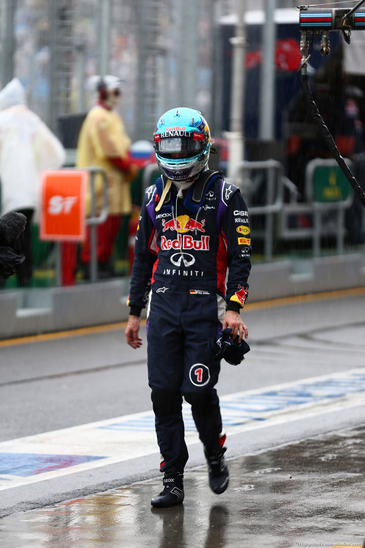 GP AUSTRALIA, 15.03.2014- Qualifiche, Sebastian Vettel (GER) Red Bull Racing RB10