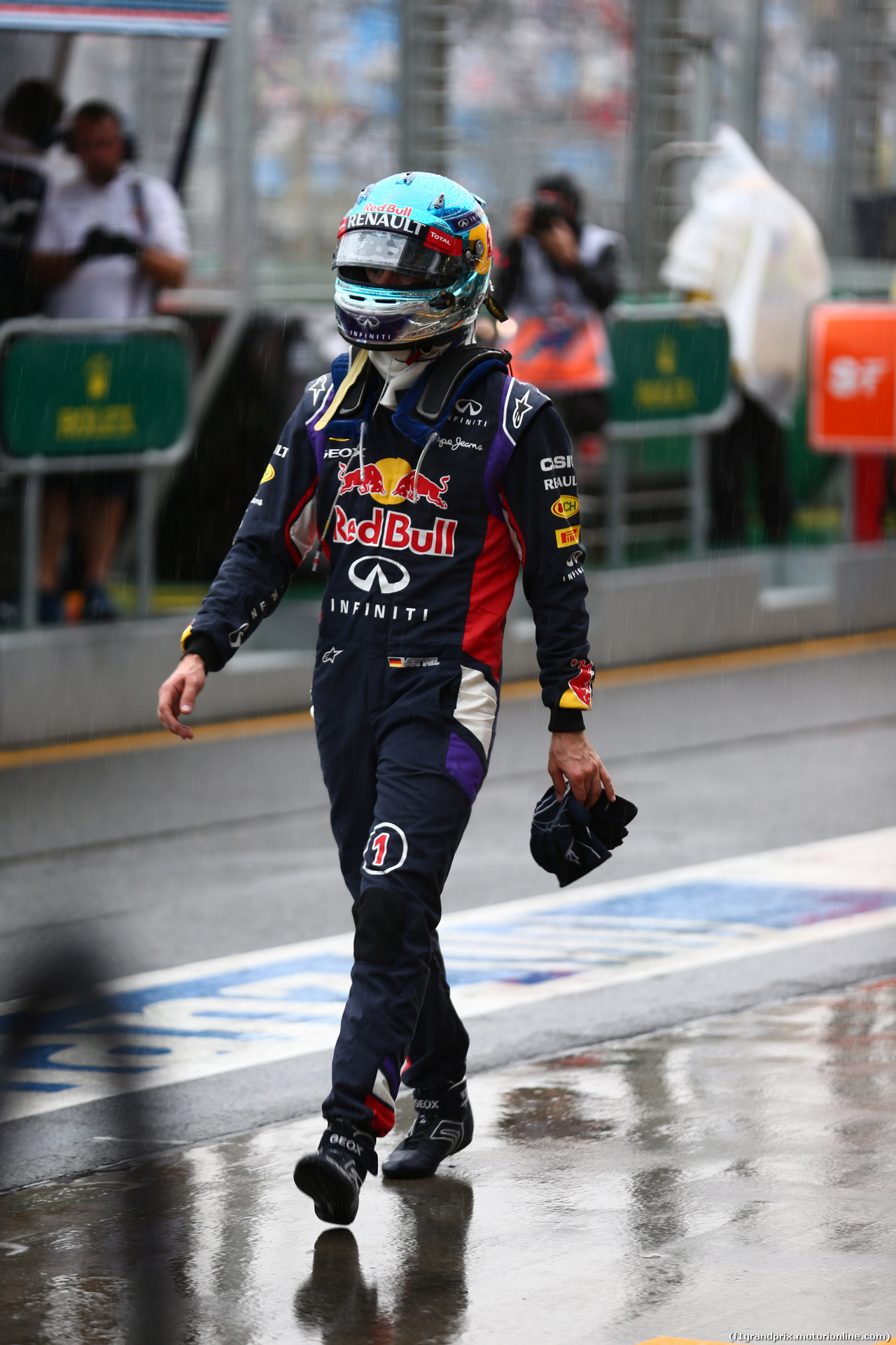 GP AUSTRALIA, 15.03.2014- Qualifiche, Sebastian Vettel (GER) Red Bull Racing RB10