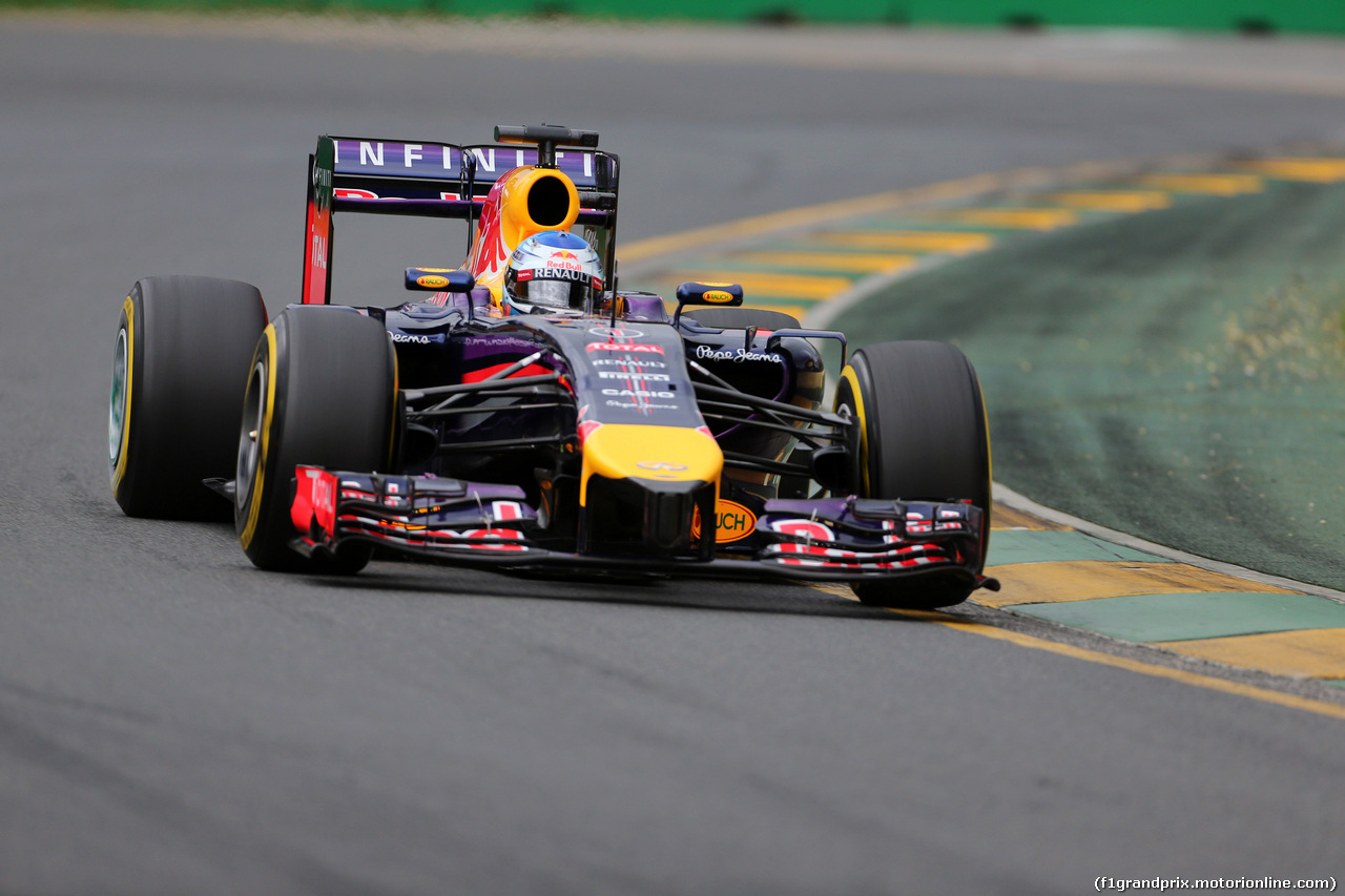 GP AUSTRALIA, 15.03.2014- Qualifiche, Sebastian Vettel (GER) Red Bull Racing RB10