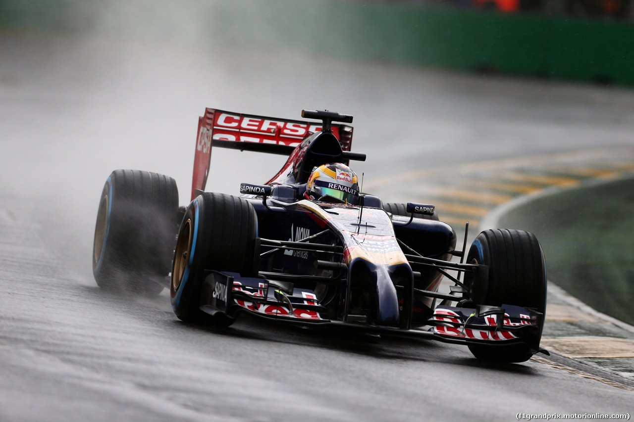 GP AUSTRALIA, 15.03.2014- Qualifiche, Jean-Eric Vergne (FRA) Scuderia Toro Rosso STR9