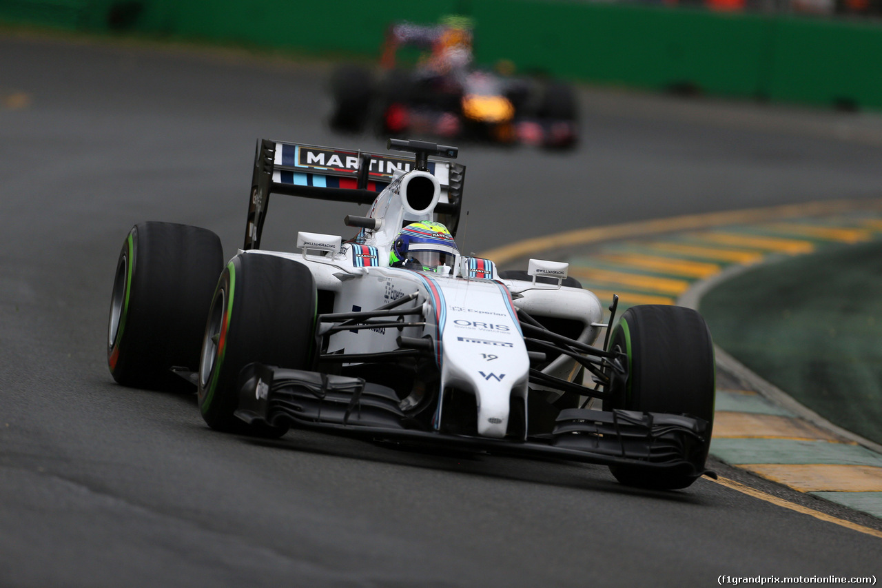 GP AUSTRALIA, 15.03.2014- Qualifiche, Felipe Massa (BRA) Williams F1 Team FW36