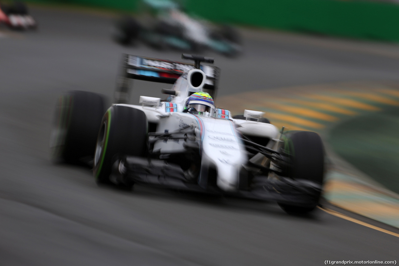 GP AUSTRALIA, 15.03.2014- Qualifiche, Felipe Massa (BRA) Williams F1 Team FW36