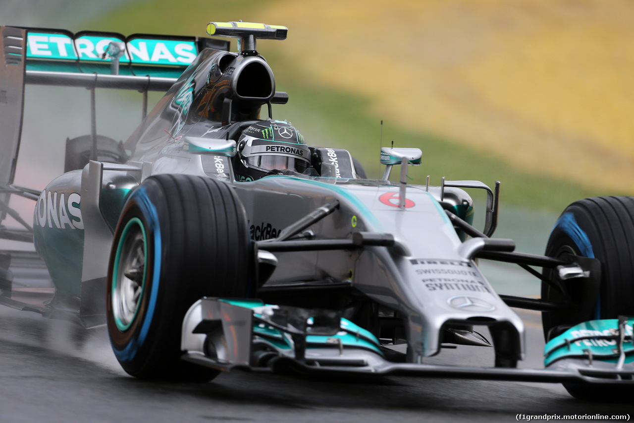 GP AUSTRALIA, 15.03.2014- Qualifiche, Nico Rosberg (GER) Mercedes AMG F1 W05