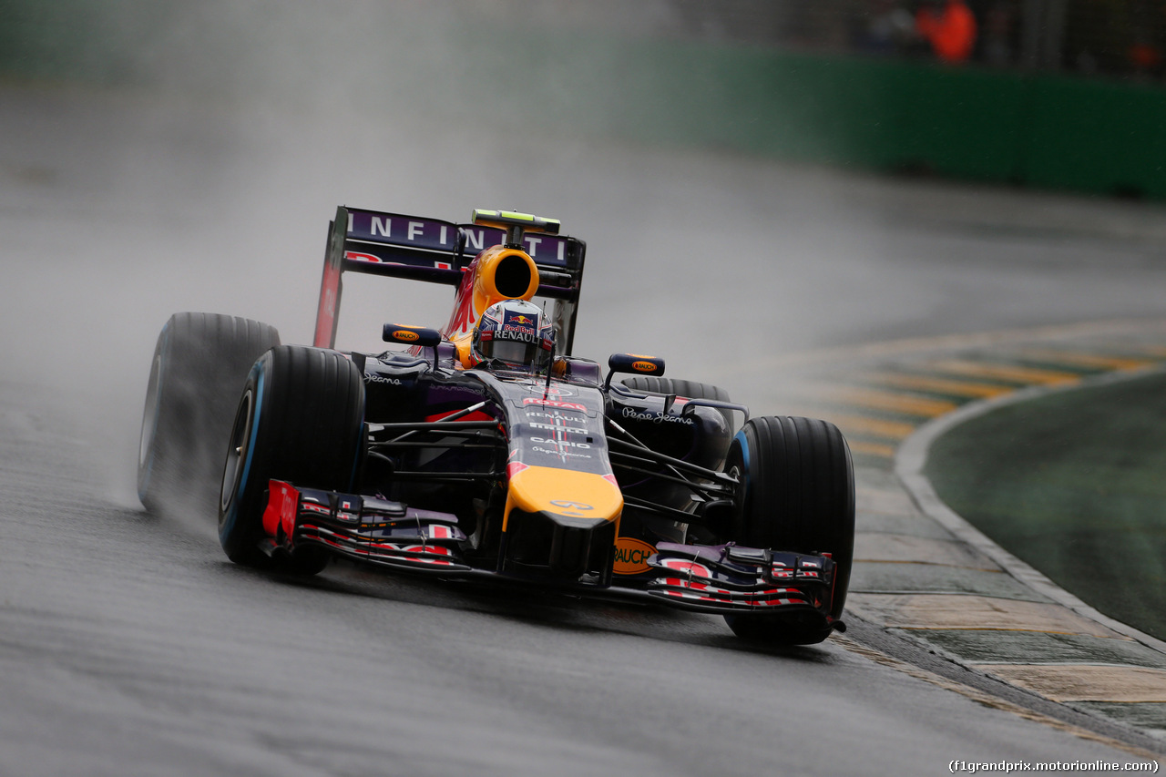 GP AUSTRALIA, 15.03.2014- Qualifiche,Daniel Ricciardo (AUS) Red Bull Racing RB10