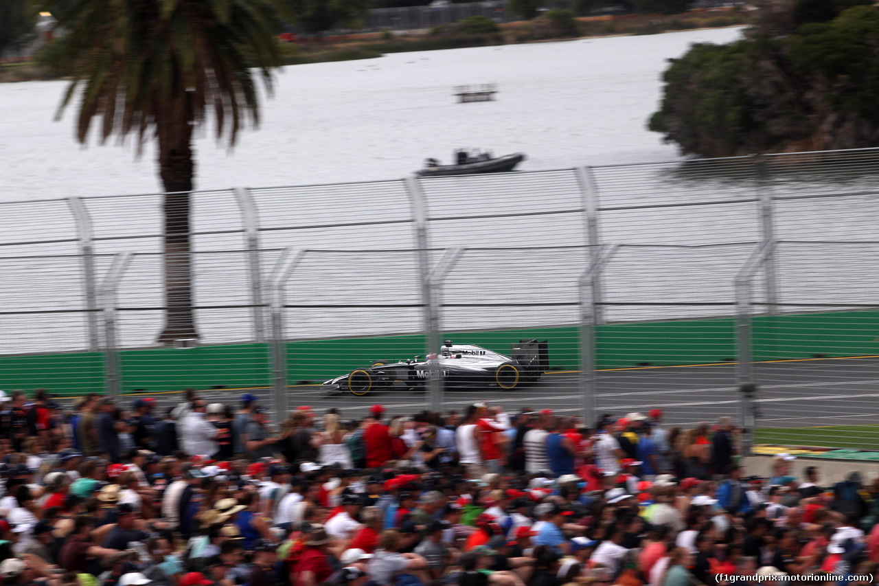 GP AUSTRALIA, 15.03.2014- Qualifiche, Jenson Button (GBR) McLaren Mercedes MP4-29