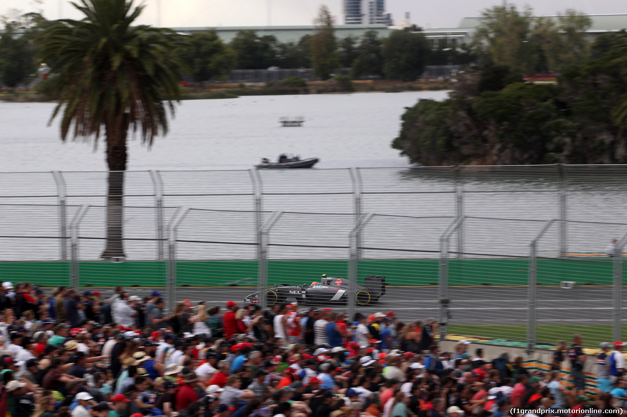 GP AUSTRALIA, 15.03.2014- Qualifiche, Esteban Gutierrez (MEX), Sauber F1 Team C33