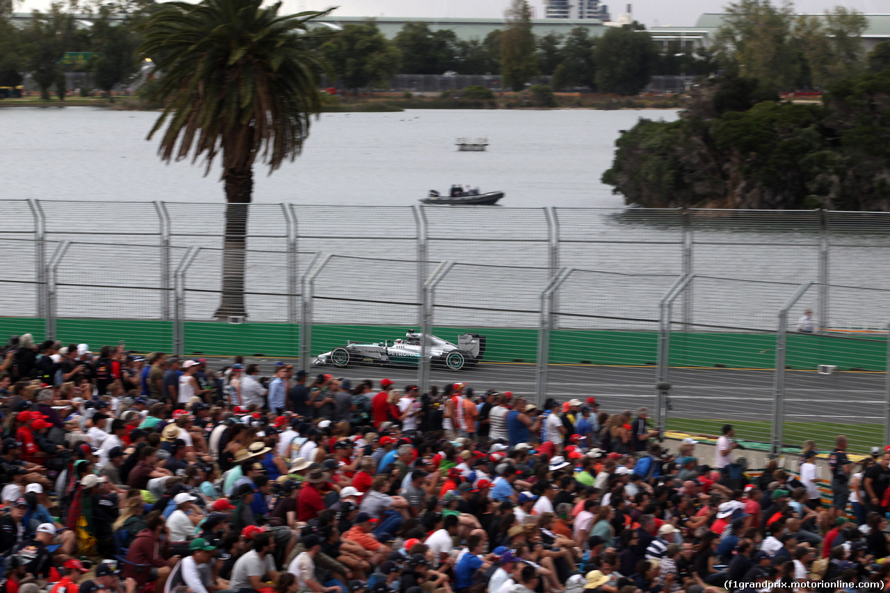 GP AUSTRALIA, 15.03.2014- Qualifiche, Lewis Hamilton (GBR) Mercedes AMG F1 W05