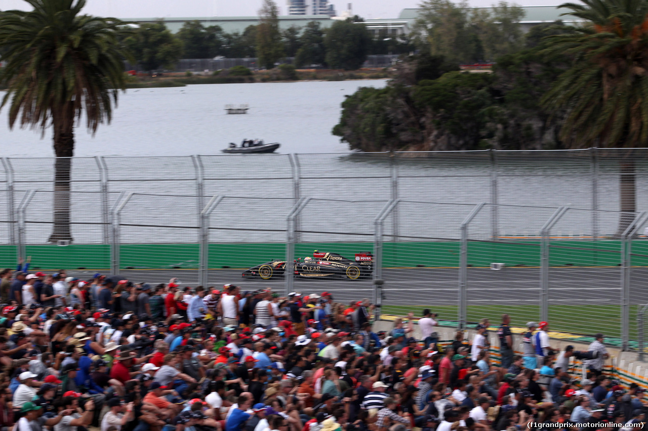 GP AUSTRALIA, 15.03.2014- Qualifiche, Pastor Maldonado (VEN) Lotus F1 Team E22