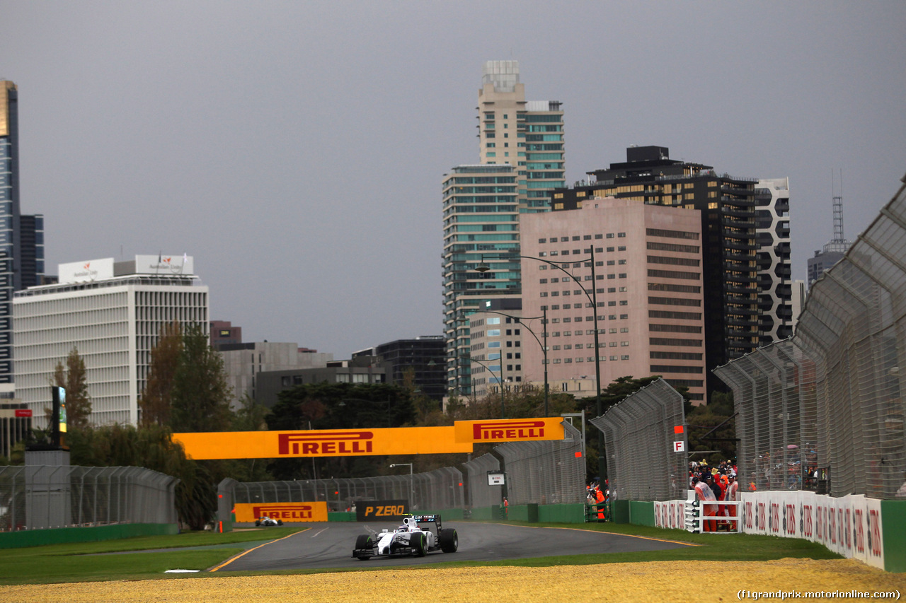 GP AUSTRALIA, 15.03.2014- Qualifiche, Valtteri Bottas (FIN) Williams F1 Team FW36