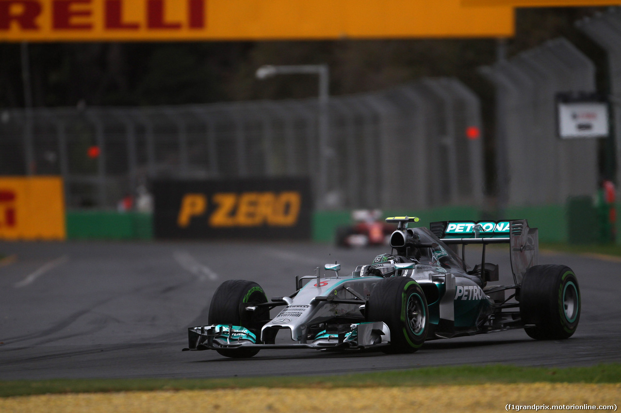 GP AUSTRALIA, 15.03.2014- Qualifiche, Nico Rosberg (GER) Mercedes AMG F1 W05