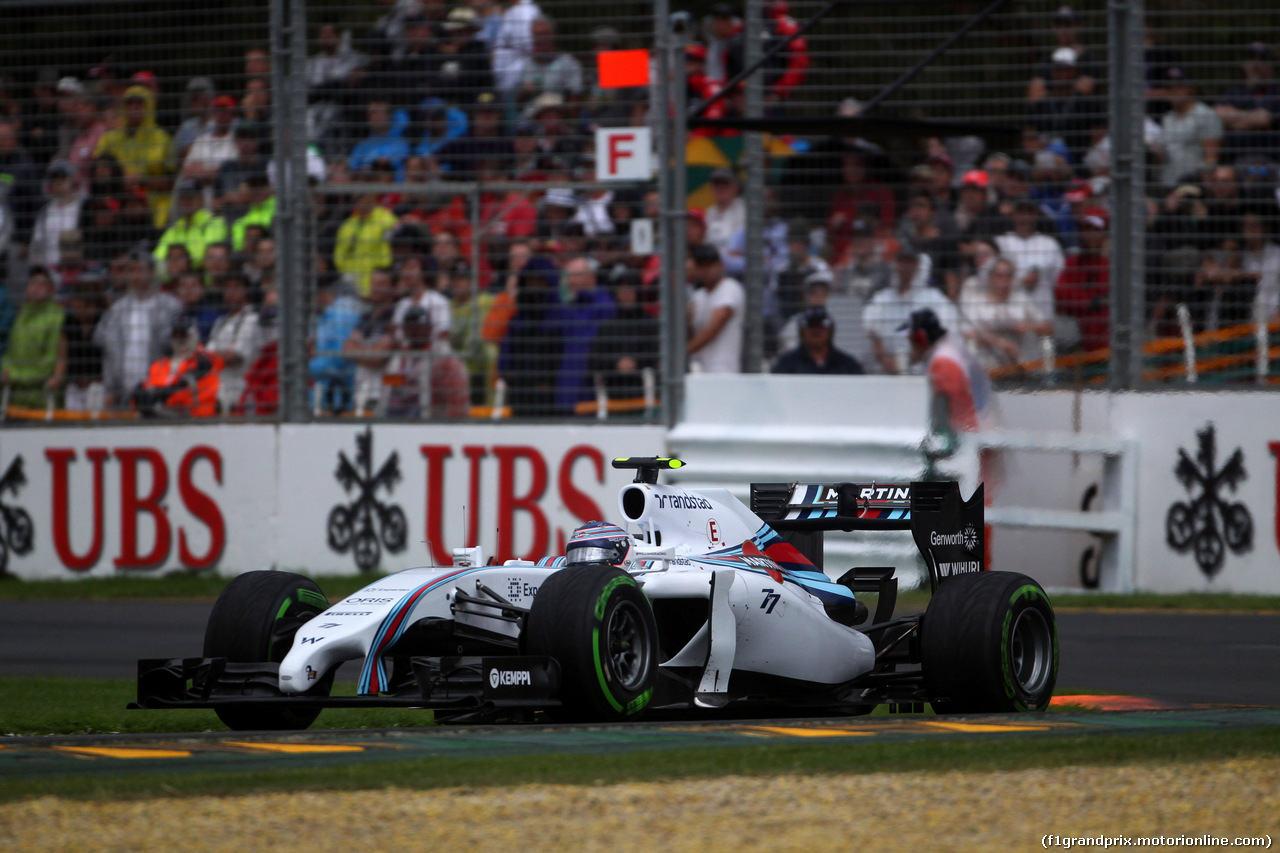 GP AUSTRALIA, 15.03.2014- Qualifiche, Valtteri Bottas (FIN) Williams F1 Team FW36