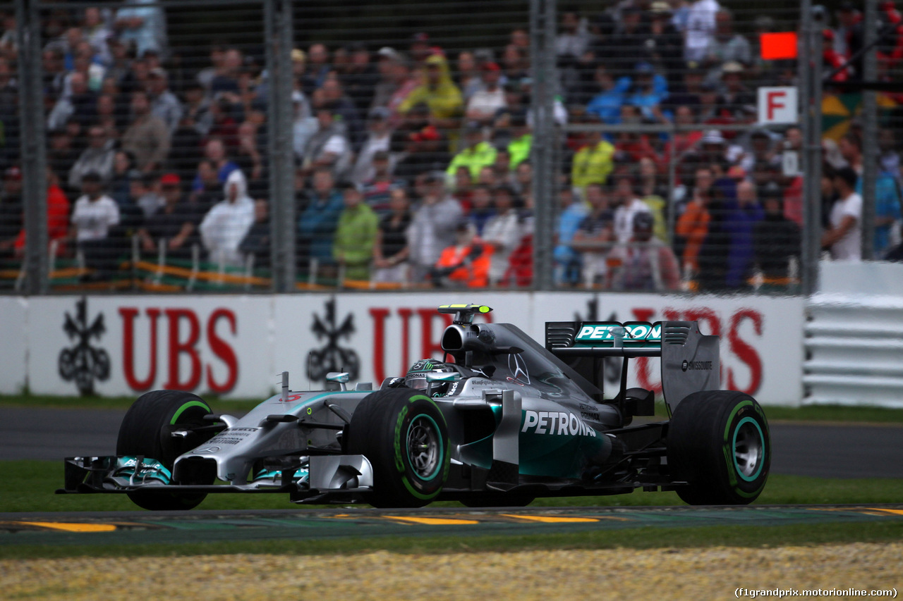 GP AUSTRALIA, 15.03.2014- Qualifiche, Nico Rosberg (GER) Mercedes AMG F1 W05