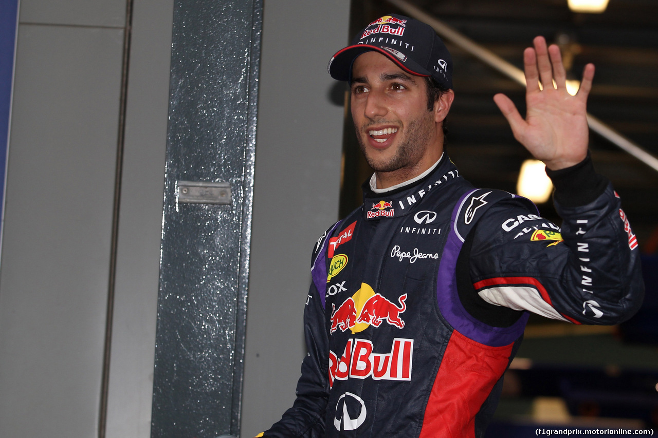 GP AUSTRALIA, 15.03.2014- Qualifiche, secondo Daniel Ricciardo (AUS) Red Bull Racing RB10