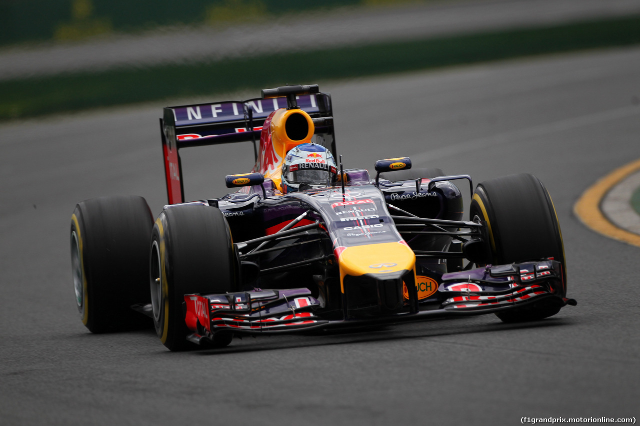 GP AUSTRALIA, 15.03.2014- Qualifiche, Sebastian Vettel (GER) Red Bull Racing RB10