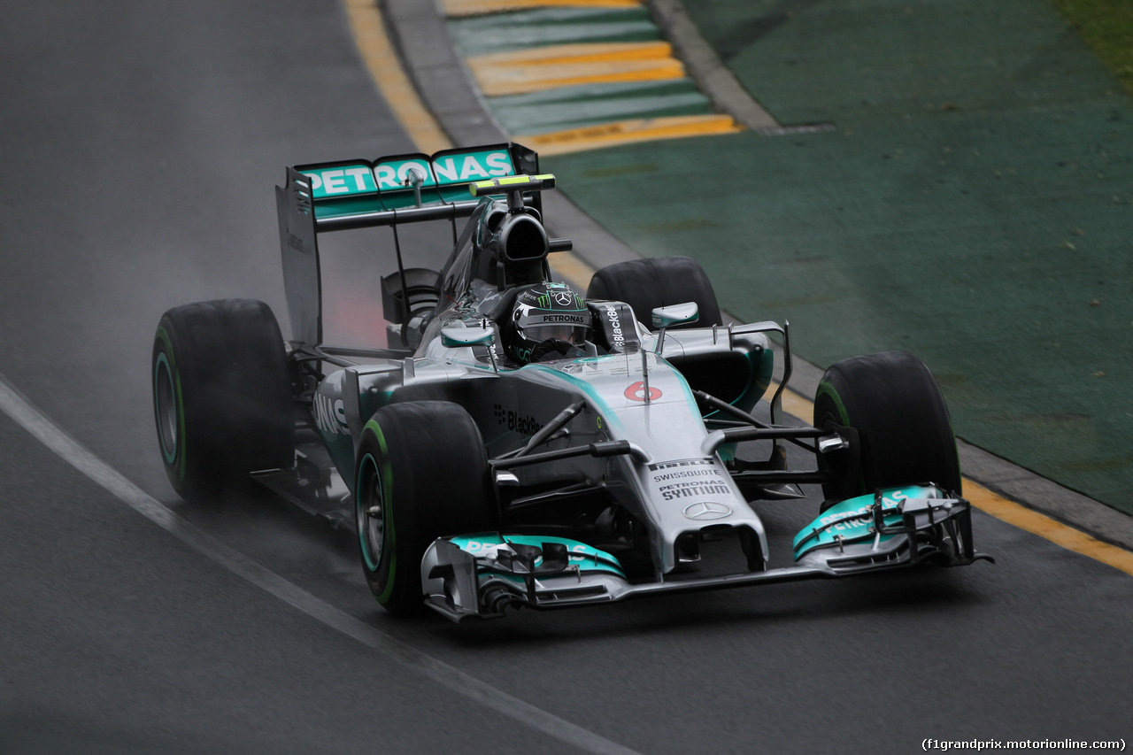 GP AUSTRALIA, 15.03.2014- Qualifiche, Nico Rosberg (GER) Mercedes AMG F1 W05