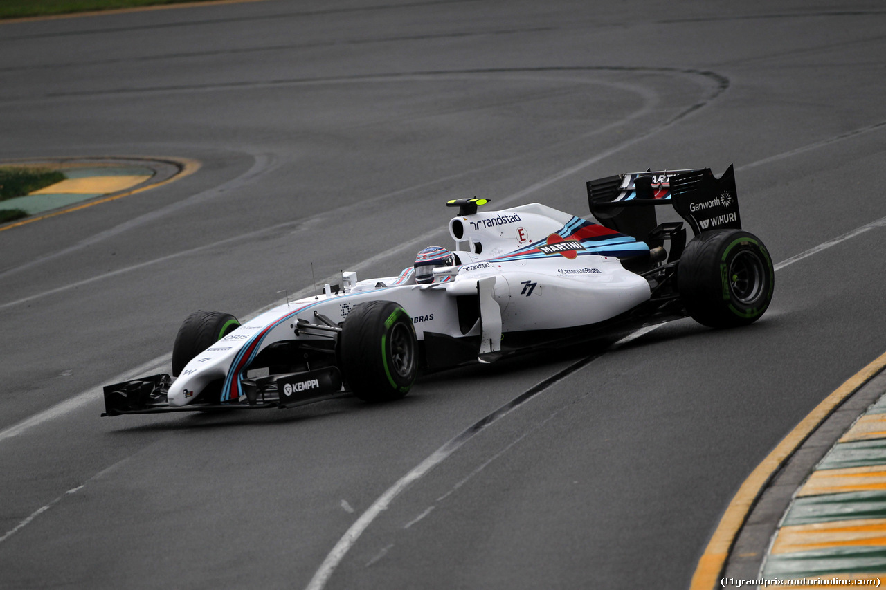 GP AUSTRALIA, 15.03.2014- Qualifiche, Valtteri Bottas (FIN) Williams F1 Team FW36