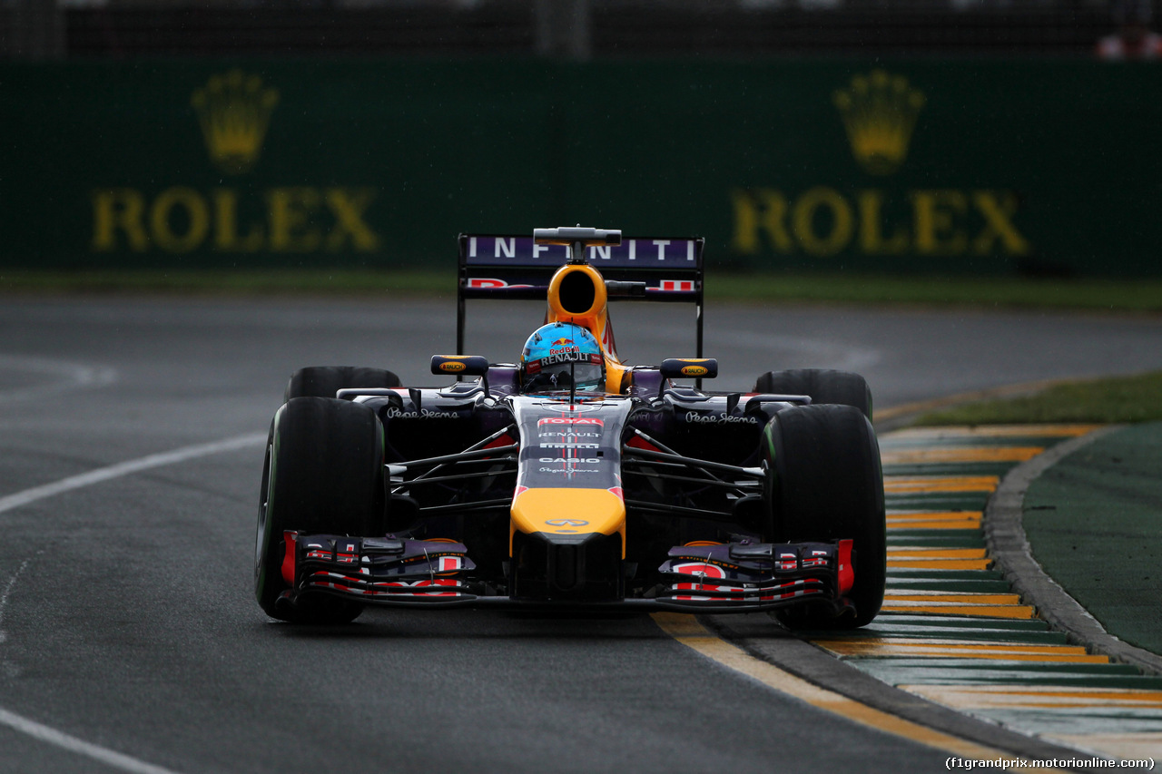 GP AUSTRALIA, 15.03.2014- Qualifiche, Sebastian Vettel (GER) Red Bull Racing RB10