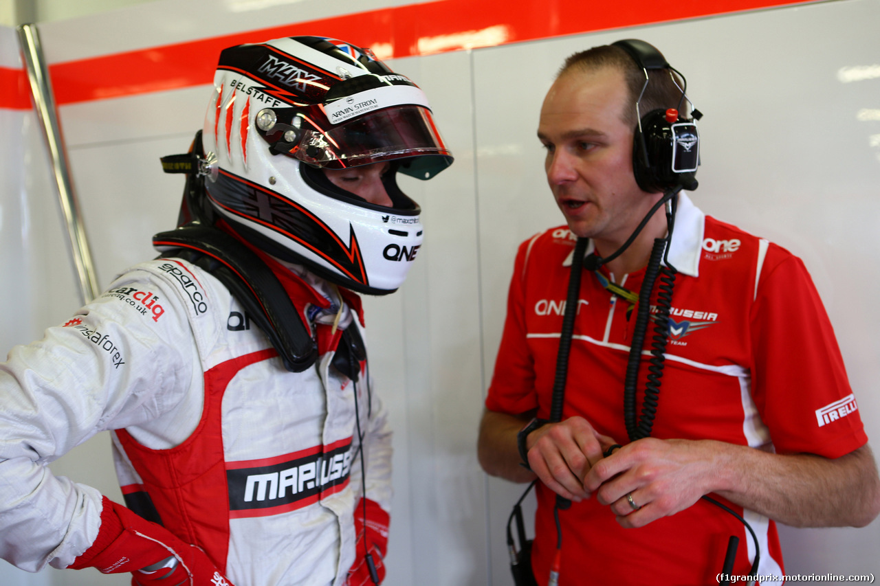 GP AUSTRALIA, 14.03.2014- Prove Libere 2, Max Chilton (GBR), Marussia F1 Team MR03