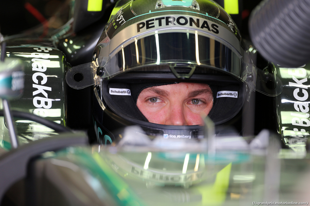 GP AUSTRALIA, 15.03.2014- Prove Libere 3, Nico Rosberg (GER) Mercedes AMG F1 W05