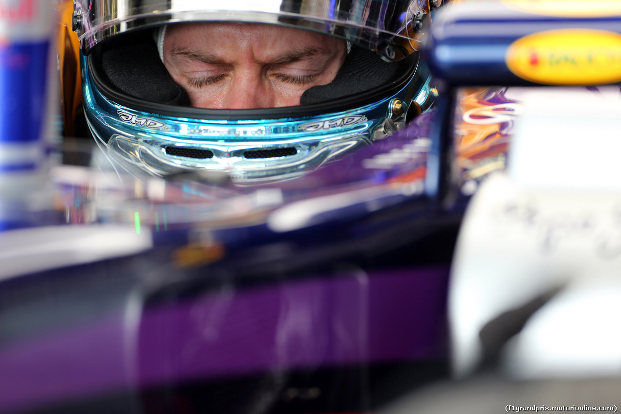 GP AUSTRALIA, 15.03.2014- Prove Libere 3, Sebastian Vettel (GER) Red Bull Racing RB10