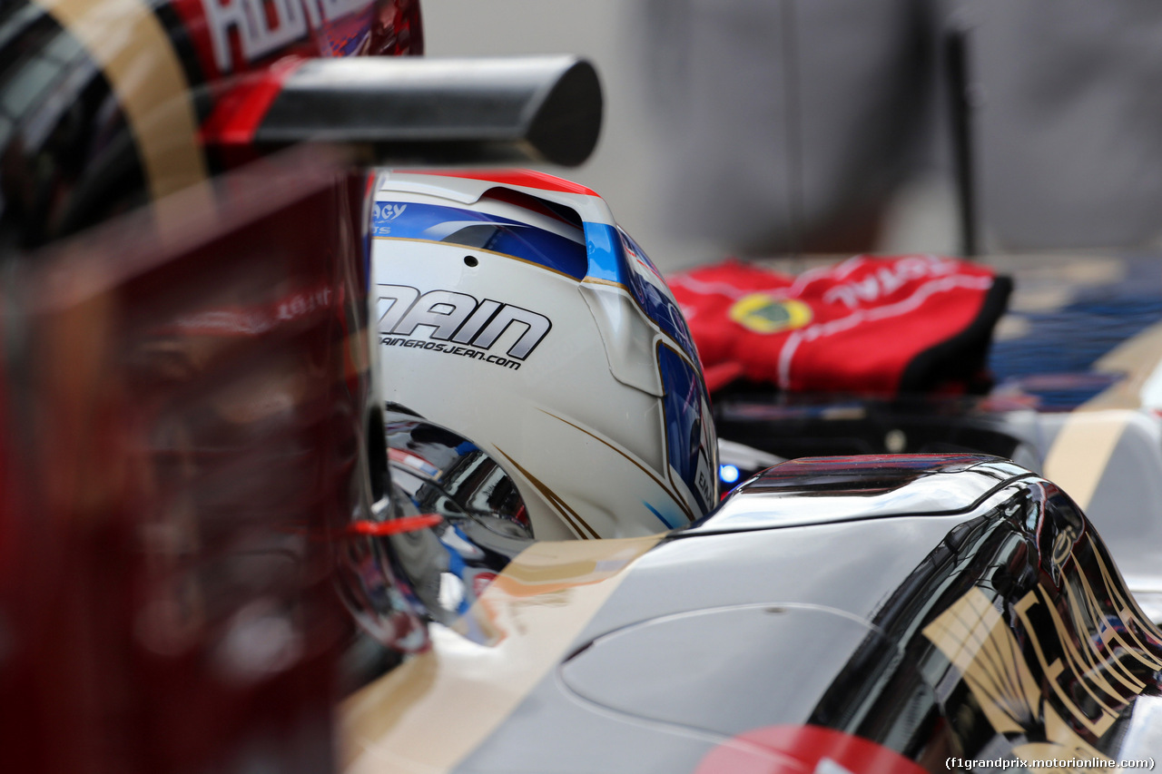 GP AUSTRALIA, 15.03.2014- Prove Libere 3, Romain Grosjean (FRA) Lotus F1 Team E22