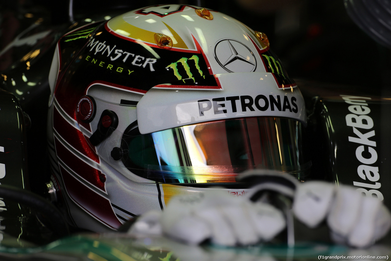 GP AUSTRALIA, 15.03.2014- Prove Libere 3, Lewis Hamilton (GBR) Mercedes AMG F1 W05