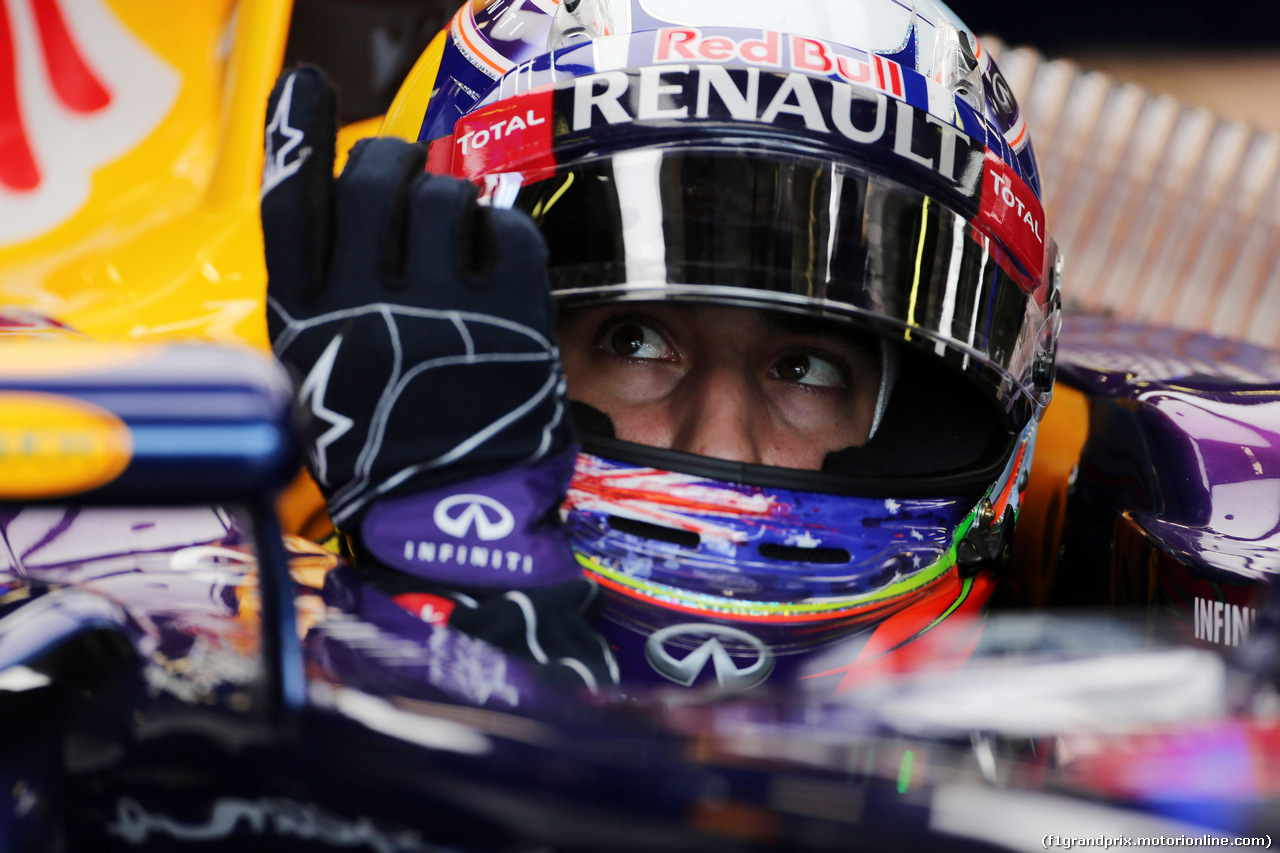 GP AUSTRALIA, 15.03.2014- Prove Libere 3, Daniel Ricciardo (AUS) Red Bull Racing RB10