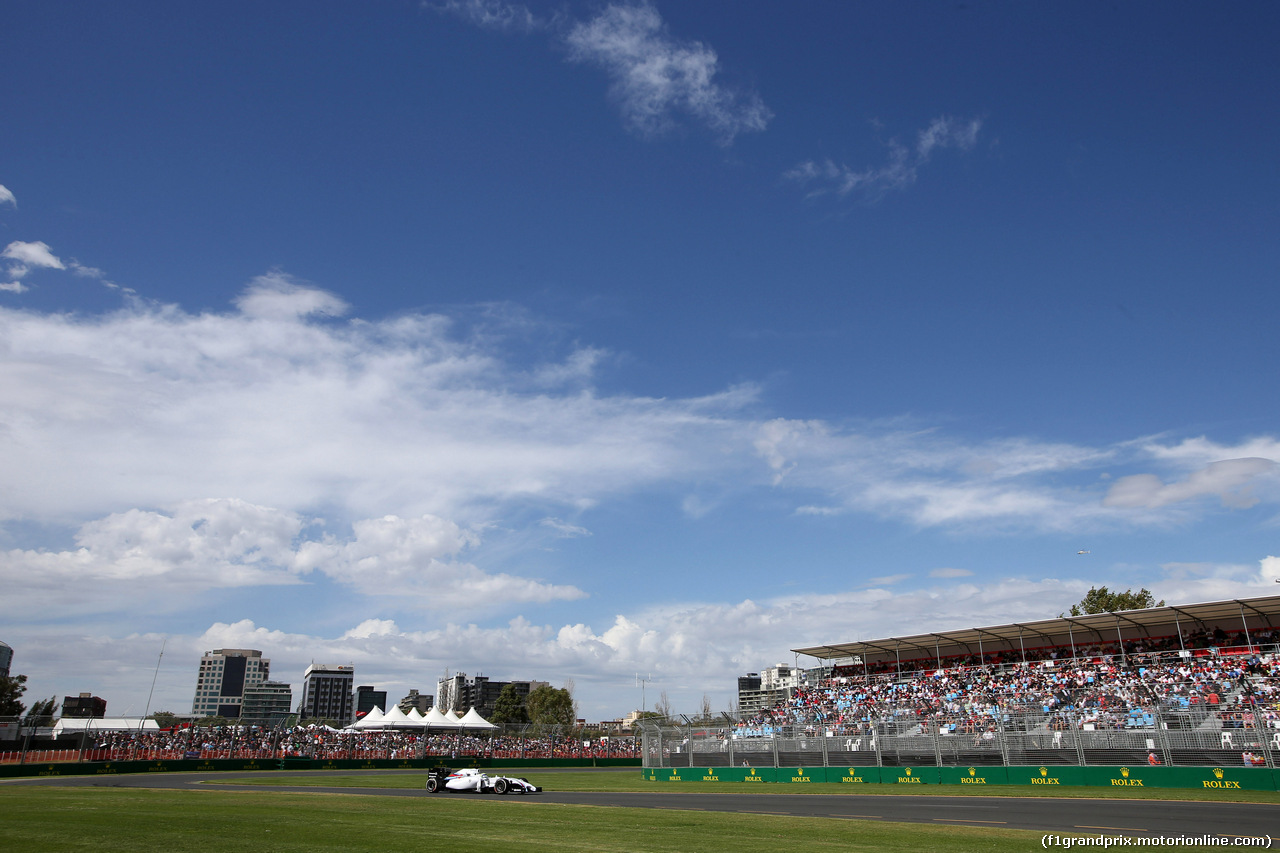 GP AUSTRALIA, 15.03.2014- Prove Libere 3, Felipe Massa (BRA) Williams F1 Team FW36