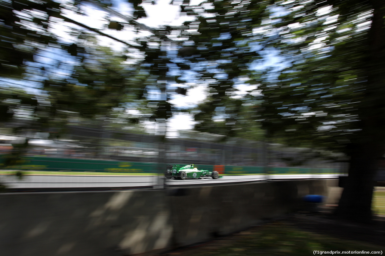 GP AUSTRALIA, 15.03.2014- Prove Libere 3, Marcus Ericsson (SUE) Caterham F1 Team CT-04