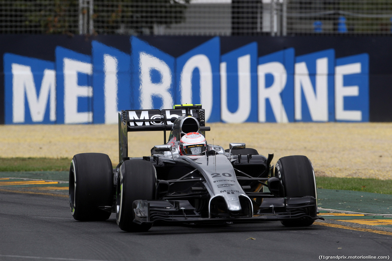 GP AUSTRALIA, 15.03.2014- Prove Libere 3, Kevin Magnussen (DEN) McLaren Mercedes MP4-29