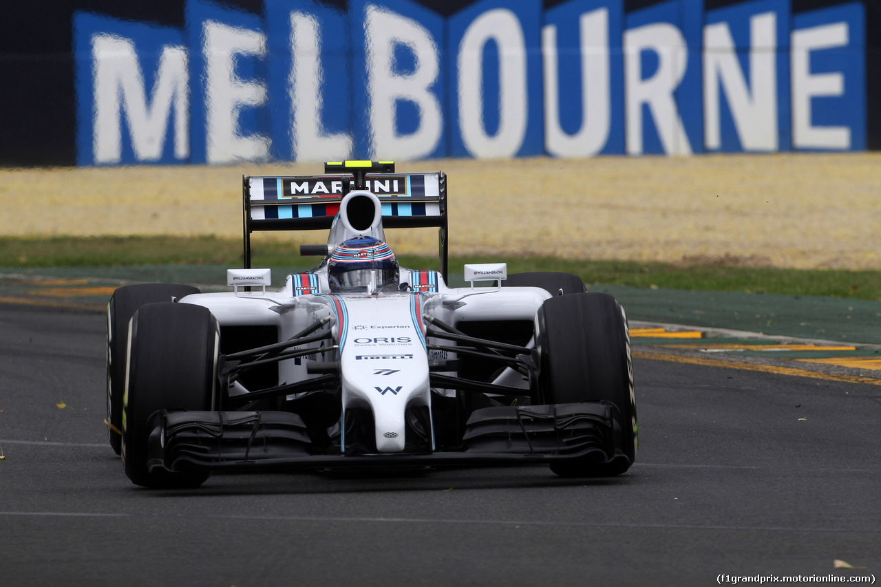 GP AUSTRALIA, 15.03.2014- Prove Libere 3, Valtteri Bottas (FIN) Williams F1 Team FW36