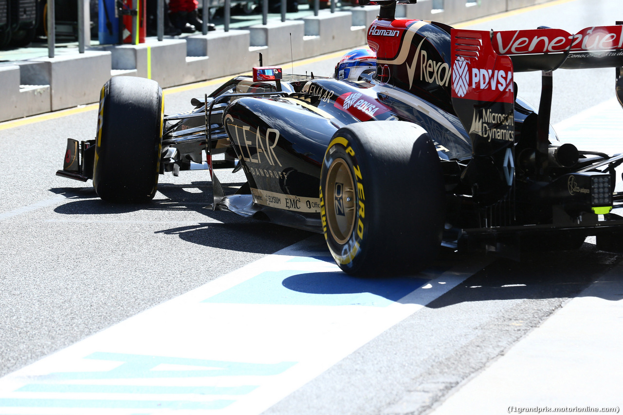 GP AUSTRALIA, 15.03.2014- Prove Libere 3, Romain Grosjean (FRA) Lotus F1 Team E22