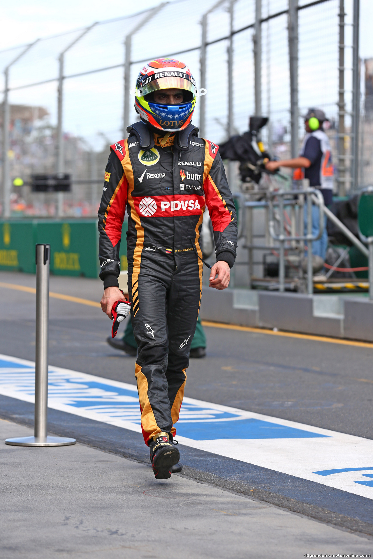 GP AUSTRALIA, 15.03.2014- Prove Libere 3, Pastor Maldonado (VEN) Lotus F1 Team E22