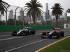 GP AUSTRALIA, 15.03.2014- Qualifiche, Jenson Button (GBR) McLaren Mercedes MP4-29 e Daniil Kvyat (RUS) Scuderia Toro Rosso STR9