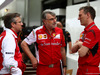 GP AUSTRALIA, 15.03.2014- (L-R) Pat Fry (GBR), Technical Director (Chassis), Ferrari e Dieter Gundel, Head of Garatrack Electronics