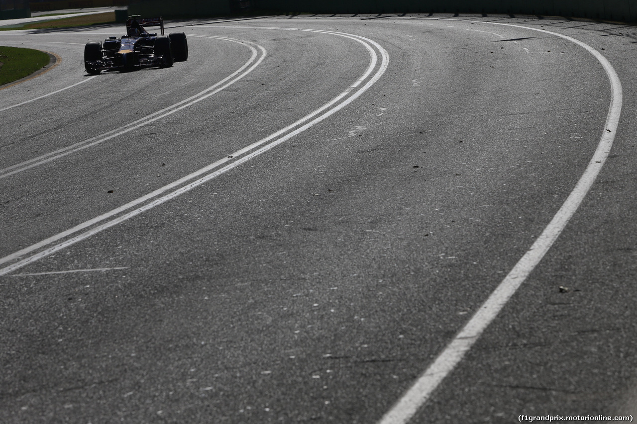 GP AUSTRALIA, 14.03.2014- Prove Libere 2, Jean-Eric Vergne (FRA) Scuderia Toro Rosso STR9