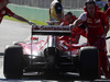 GP AUSTRALIA, 14.03.2014- Free Practice 2, Kimi Raikkonen (FIN) Ferrari F14-T stopped on the pit lane